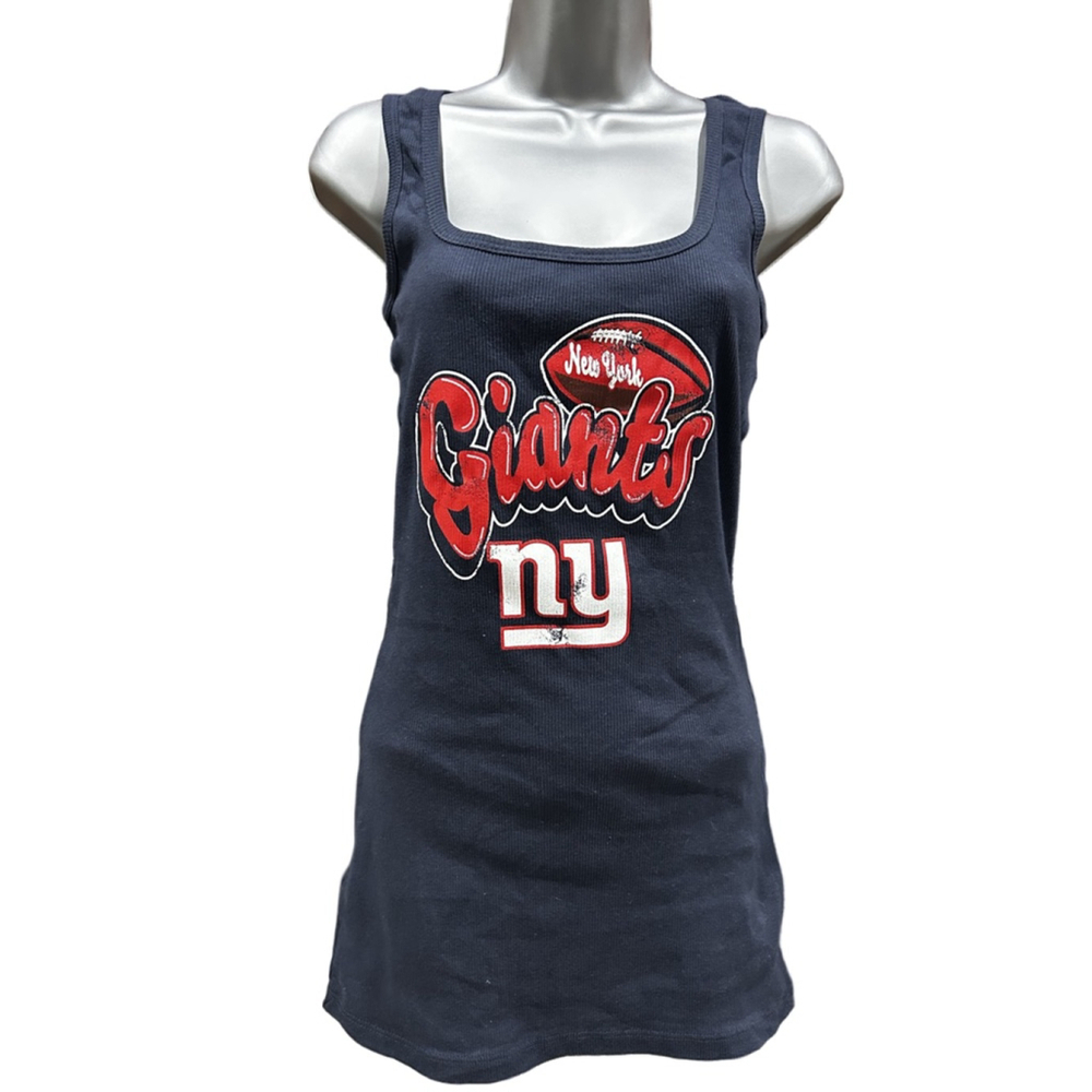 NWT NFL Team Apparel Women’s NY Giants fitted tank size medium
